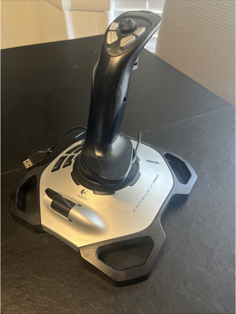 Logitech Extreme 3D Pro USB Flight Joystick PC Gaming Controller Tested Works